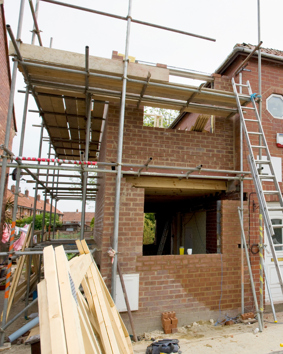 aanbouw foto foto aanbouw